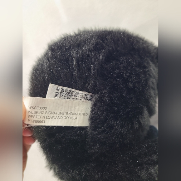 GANZ Webkinz Signature Western Lowland Gorilla - No Code- Read Description - Picture 3 of 4